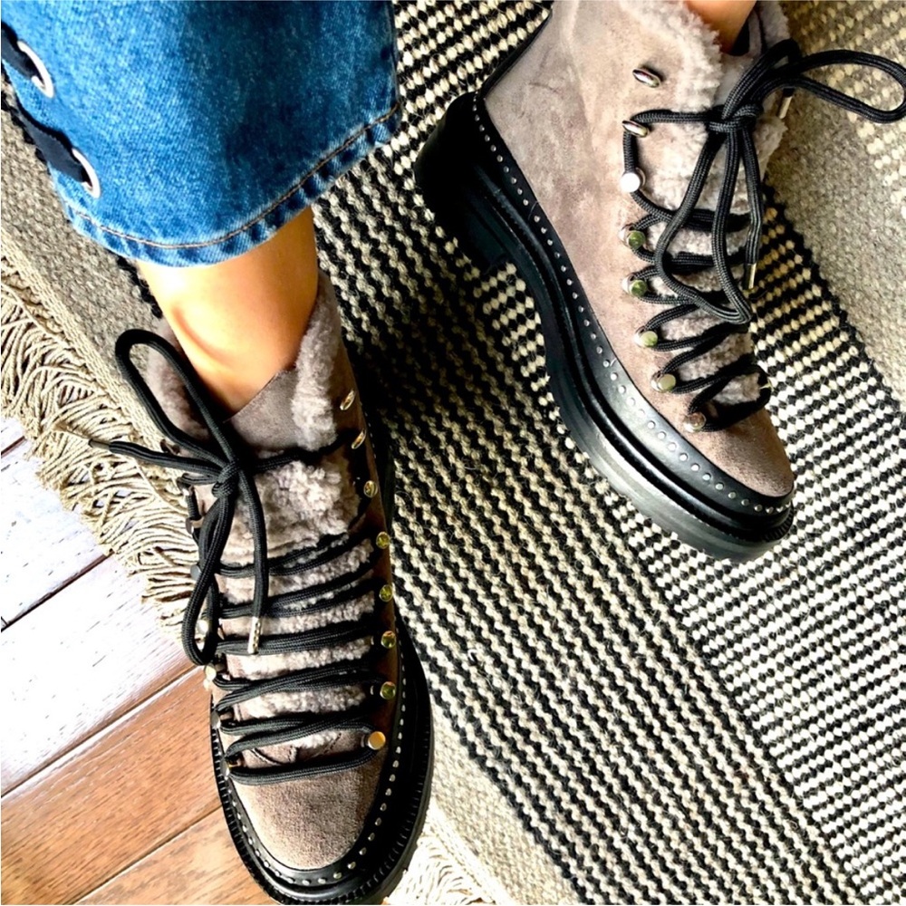 Rag & Bone Gray Winter Boots